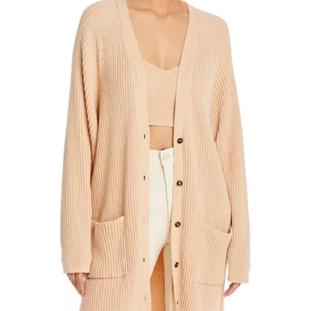 A.L.C. Cream Cardigan Sweater